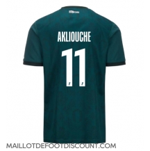 Maillot de football Réplique AS Monaco Maghnes Akliouche #11 Extérieur 2024-25 Manche Courte