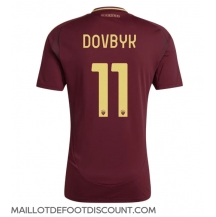 Maillot de football Réplique AS Roma Artem Dovbyk #11 Domicile 2024-25 Manche Courte