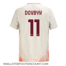 Maillot de football Réplique AS Roma Artem Dovbyk #11 Extérieur 2024-25 Manche Courte