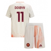 Maillot de football Réplique AS Roma Artem Dovbyk #11 Extérieur Enfant 2024-25 Manche Courte (+ Pantalon court)