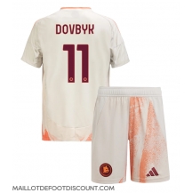 Maillot de football Réplique AS Roma Artem Dovbyk #11 Extérieur Enfant 2024-25 Manche Courte (+ Pantalon court)