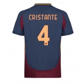 Maillot de football Réplique AS Roma Bryan Cristante #4 Troisième 2024-25 Manche Courte