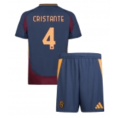 Maillot de football Réplique AS Roma Bryan Cristante #4 Troisième Enfant 2024-25 Manche Courte (+ Pantalon court)