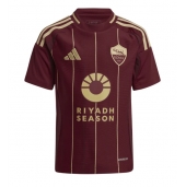 Maillot de football Réplique AS Roma Domicile 2024-25 Manche Courte