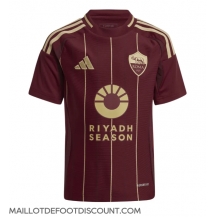 Maillot de football Réplique AS Roma Domicile 2024-25 Manche Courte