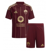 Maillot de football Réplique AS Roma Domicile Enfant 2024-25 Manche Courte (+ Pantalon court)