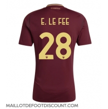 Maillot de football Réplique AS Roma Enzo Le Fee #28 Domicile 2024-25 Manche Courte