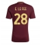 Maillot de football Réplique AS Roma Enzo Le Fee #28 Domicile 2024-25 Manche Courte