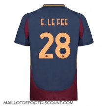 Maillot de football Réplique AS Roma Enzo Le Fee #28 Troisième 2024-25 Manche Courte