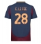 Maillot de football Réplique AS Roma Enzo Le Fee #28 Troisième 2024-25 Manche Courte