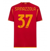 Maillot de football Réplique AS Roma Leonardo Spinazzola #37 Domicile 2023-24 Manche Courte