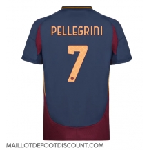 Maillot de football Réplique AS Roma Lorenzo Pellegrini #7 Troisième 2024-25 Manche Courte