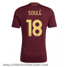 Maillot de football Réplique AS Roma Matias Soule #18 Domicile 2024-25 Manche Courte