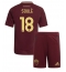 Maillot de football Réplique AS Roma Matias Soule #18 Domicile Enfant 2024-25 Manche Courte (+ Pantalon court)