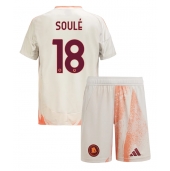 Maillot de football Réplique AS Roma Matias Soule #18 Extérieur Enfant 2024-25 Manche Courte (+ Pantalon court)