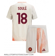 Maillot de football Réplique AS Roma Matias Soule #18 Extérieur Enfant 2024-25 Manche Courte (+ Pantalon court)