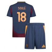 Maillot de football Réplique AS Roma Matias Soule #18 Troisième Enfant 2024-25 Manche Courte (+ Pantalon court)