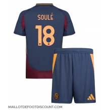 Maillot de football Réplique AS Roma Matias Soule #18 Troisième Enfant 2024-25 Manche Courte (+ Pantalon court)