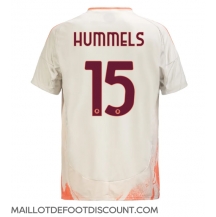 Maillot de football Réplique AS Roma Mats Hummels #15 Extérieur 2024-25 Manche Courte