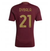 Maillot de football Réplique AS Roma Paulo Dybala #21 Domicile 2024-25 Manche Courte