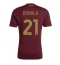 Maillot de football Réplique AS Roma Paulo Dybala #21 Domicile 2024-25 Manche Courte