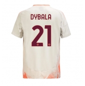 Maillot de football Réplique AS Roma Paulo Dybala #21 Extérieur 2024-25 Manche Courte