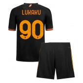 Maillot de football Réplique AS Roma Romelu Lukaku #90 Troisième Enfant 2023-24 Manche Courte (+ Pantalon court)