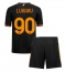 Maillot de football Réplique AS Roma Romelu Lukaku #90 Troisième Enfant 2023-24 Manche Courte (+ Pantalon court)