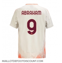 Maillot de football Réplique AS Roma Tammy Abraham #9 Extérieur 2024-25 Manche Courte