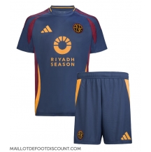 Maillot de football Réplique AS Roma Troisième Enfant 2024-25 Manche Courte (+ Pantalon court)