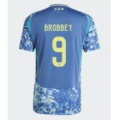 Maillot de football Réplique Ajax Brian Brobbey #9 Extérieur 2024-25 Manche Courte