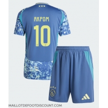 Maillot de football Réplique Ajax Chuba Akpom #10 Extérieur Enfant 2024-25 Manche Courte (+ Pantalon court)