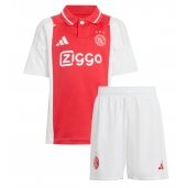 Maillot de football Réplique Ajax Domicile Enfant 2024-25 Manche Courte (+ Pantalon court)