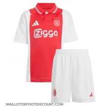 Maillot de football Réplique Ajax Domicile Enfant 2024-25 Manche Courte (+ Pantalon court)