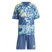 Maillot de football Réplique Ajax Extérieur Enfant 2024-25 Manche Courte (+ Pantalon court)