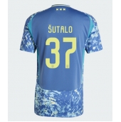 Maillot de football Réplique Ajax Josip Sutalo #37 Extérieur 2024-25 Manche Courte