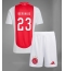 Maillot de football Réplique Ajax Steven Berghuis #23 Domicile Enfant 2024-25 Manche Courte (+ Pantalon court)