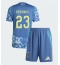 Maillot de football Réplique Ajax Steven Berghuis #23 Extérieur Enfant 2024-25 Manche Courte (+ Pantalon court)