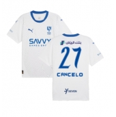 Maillot de football Réplique Al-Hilal Joao Cancelo #27 Extérieur 2024-25 Manche Courte