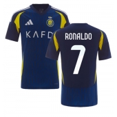 Maillot de football Réplique Al-Nassr Cristiano Ronaldo #7 Extérieur 2024-25 Manche Courte