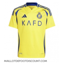 Maillot de football Réplique Al-Nassr Domicile 2024-25 Manche Courte