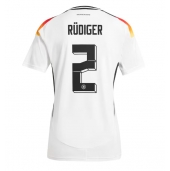 Maillot de football Réplique Allemagne Antonio Rudiger #2 Domicile Europe 2024 Manche Courte