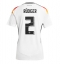 Maillot de football Réplique Allemagne Antonio Rudiger #2 Domicile Europe 2024 Manche Courte