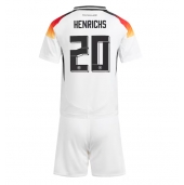 Maillot de football Réplique Allemagne Benjamin Henrichs #20 Domicile Enfant Europe 2024 Manche Courte (+ Pantalon court)