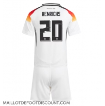 Maillot de football Réplique Allemagne Benjamin Henrichs #20 Domicile Enfant Europe 2024 Manche Courte (+ Pantalon court)