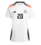 Maillot de football Réplique Allemagne Benjamin Henrichs #20 Domicile Europe 2024 Manche Courte