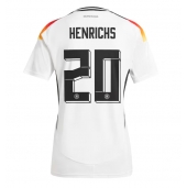 Maillot de football Réplique Allemagne Benjamin Henrichs #20 Domicile Europe 2024 Manche Courte