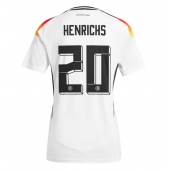 Maillot de football Réplique Allemagne Benjamin Henrichs #20 Domicile Femme Europe 2024 Manche Courte