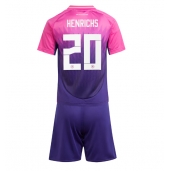 Maillot de football Réplique Allemagne Benjamin Henrichs #20 Extérieur Enfant Europe 2024 Manche Courte (+ Pantalon court)