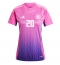 Maillot de football Réplique Allemagne Benjamin Henrichs #20 Extérieur Femme Europe 2024 Manche Courte